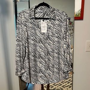Zebra Zara ShirtSize XL